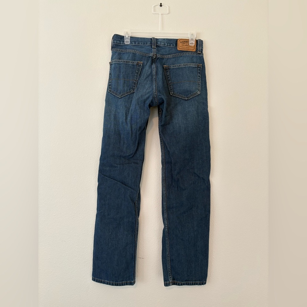 Levi's Men's Straight Blue Jeans - Picture 2 of 3